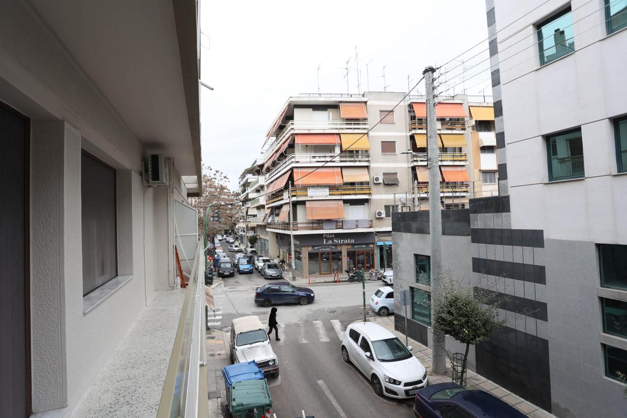Elektra'S Apartment#2 1St Fl, Διαμέρισμα Στο Κέντρο Της Λάρισας Με Δωρεάν Parking Exteriör bild